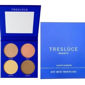 Tresluce Beauty Lucete Highlighter Palette in Glow NEW